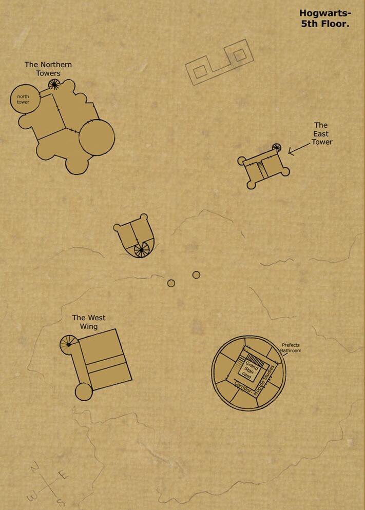 HogwartsIt's tweet photo. MAP OF HOGWARTS
The top four floors and towers. https://t.co/k4hO04IYUD