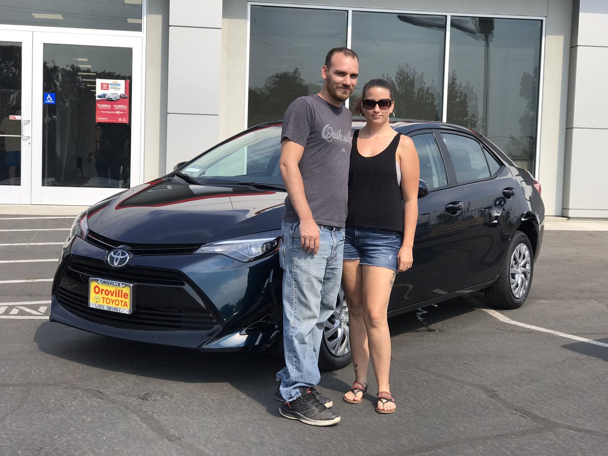 Ask4Thai's tweet photo. #Congratulation Amanda #2017Corolla #Toyota #FirstTimeBuyer #OrovilleToyota #Oroville @Ask4Thai #LaborDaySales #ParadiseCa #BiggsCa #ButteCa https://t.co/dyMlPwWLw1