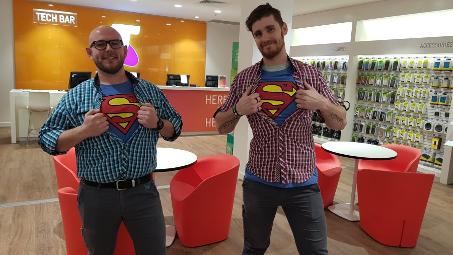 vitagroup's tweet photo. Is it a bird? Is it a plane? Nope, it's our Vita peeps taking part in #nationalsuperheroweek for @MDAust! https://t.co/mNI0hEdJj3