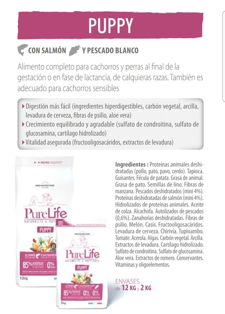 Por lejos el mejor alimento para tu Perro #PureLife #ProNutrition

Para cotizar este y otros productos al whatsapp +56994440077

#ComidaPet