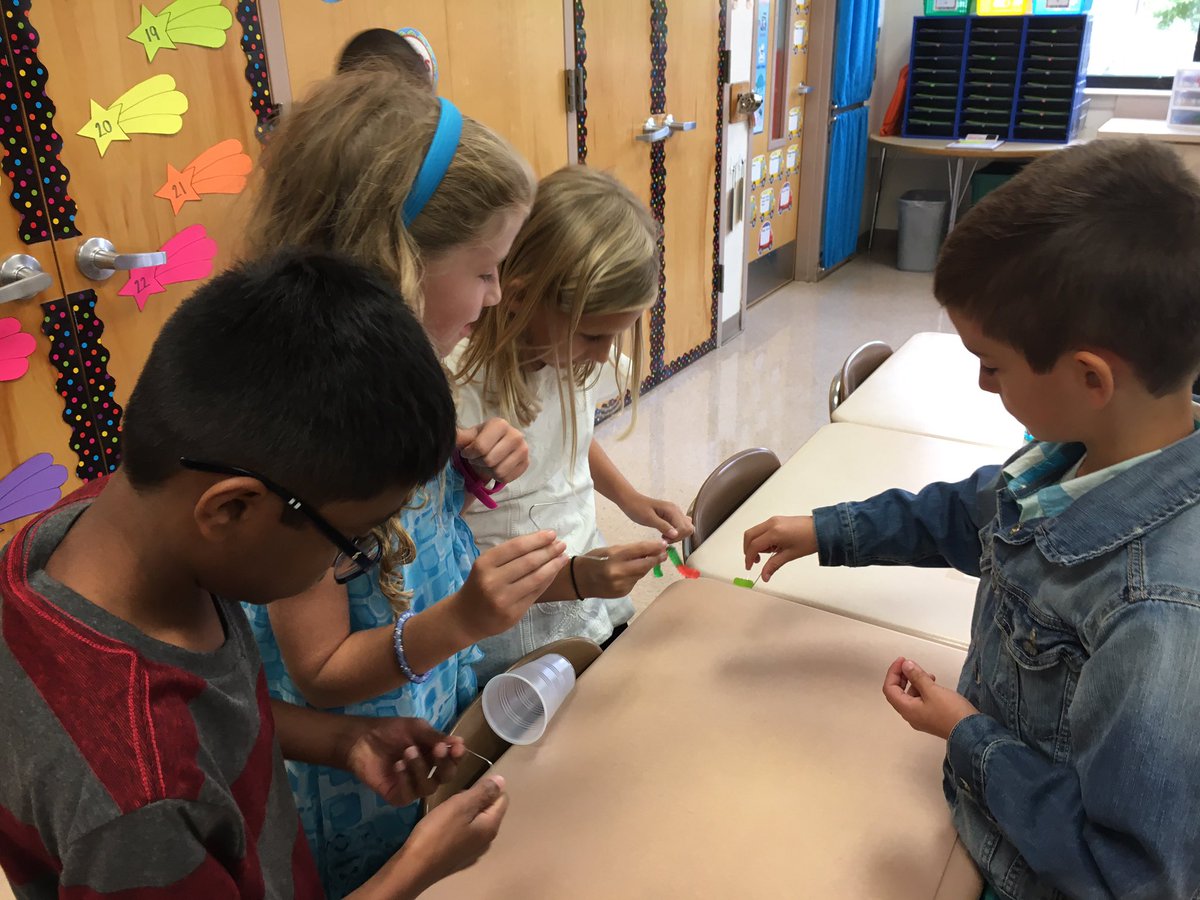 Third grade had a blast saving Fred today!