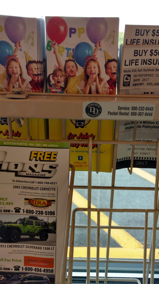 LilJakesNH's tweet photo. We are in the news stand.... https://t.co/qN9rw0kDrq