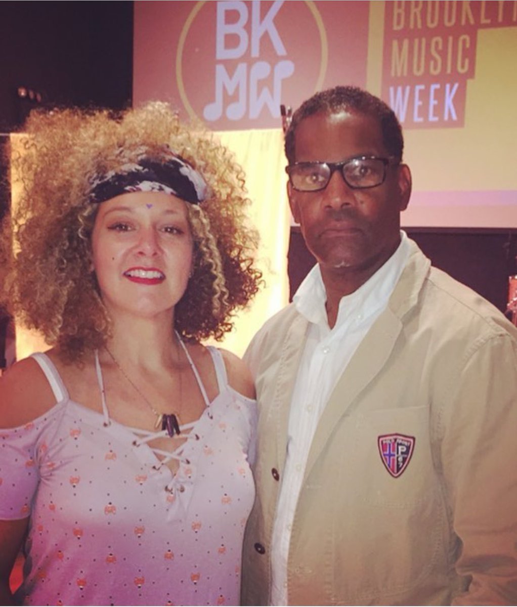 WHIHH's tweet photo. @OfficialKFHox, Chief Operating Officer and @Realblackfoot Founder and CEO of @WHIHH at #Brooklynmusicweek where my girl killed it on stage! https://t.co/9ctEYkSLSn