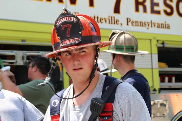 mombear66's tweet photo. #FirstResponders #jrfirefighter @cltobinstlfd @DanKerrigan911 @Jumpseatviews   It is the look in his eye!! Proud mom! https://t.co/CnsJQSjO8G
