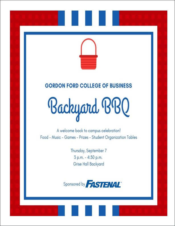 WKUEnactus's tweet photo. Come check us out at the Gordon Ford Backyard BBQ! #WKUEnactus #WKU #MakeADifference https://t.co/iRyzfnn5YB