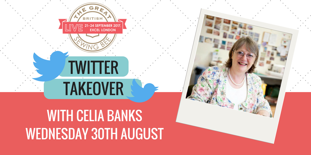 TheGBSBLive's tweet photo. Join #SewingBee's Celia Banks @SewFundamental tomorrow as she takes over our Twitter for the day &amp; a Q&amp;A from 6pm during #GBSBchat. https://t.co/xEdQJxSkXx