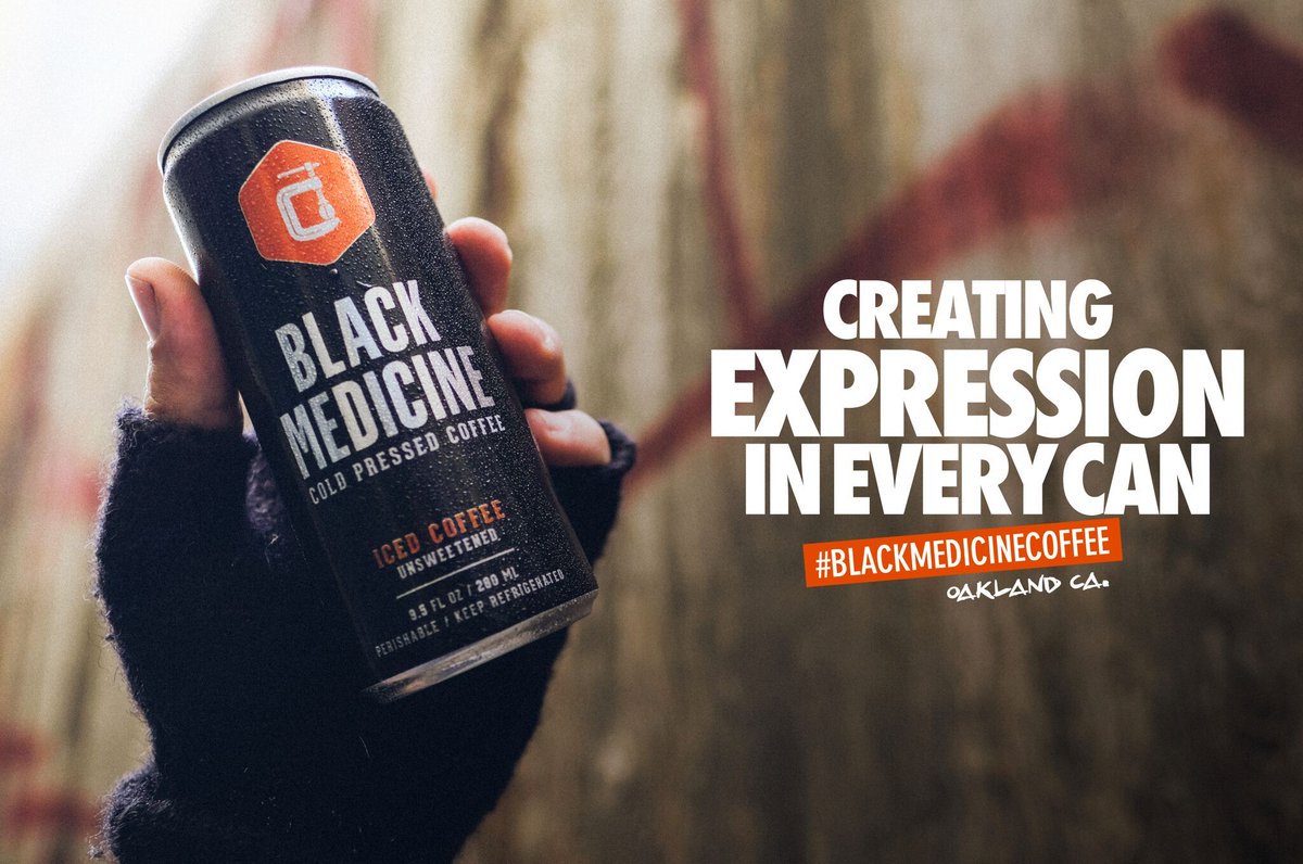 bmicedcoffee's tweet image. Let #blackmedicinecoffee be your catalyst. In the can, in a cup, upside down, 1000 feet in the air. Your coffee your choice.