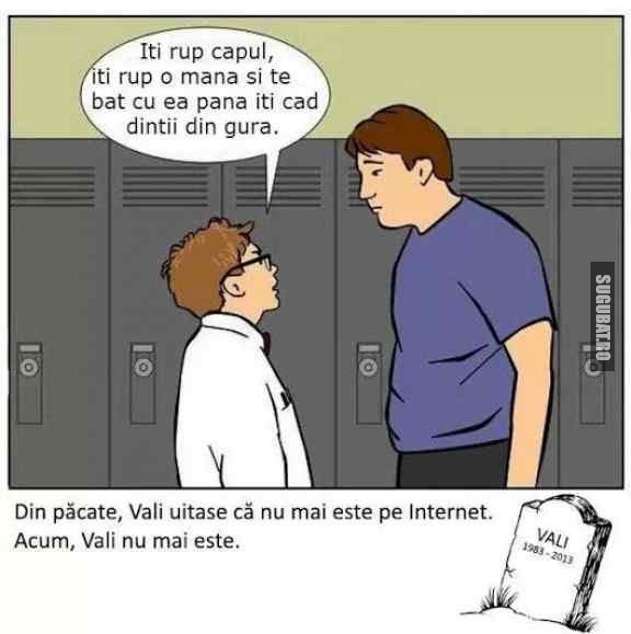 Sugubat's tweet photo. Nu fi ca Vali 😉 #internet #comentarii #memes #amuzant #haios #romania #sugubat #glume https://t.co/IuVenymk6w