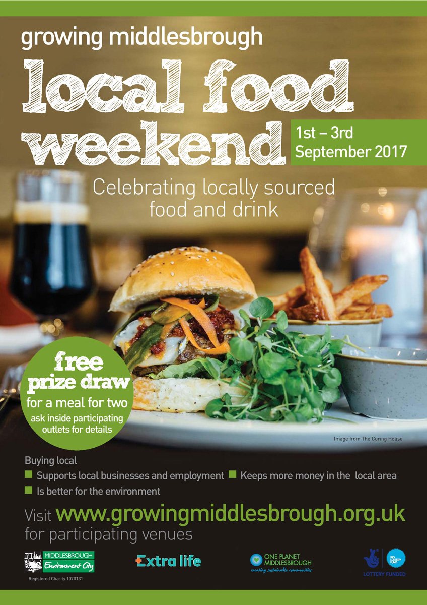 GrowingMbro's tweet photo. Only three days to go until Local Food Weekend!  Delicious local food in awesome venues!  https://t.co/PGWxdLafCV
#lovelocal #eatlocal #LFW5 https://t.co/EohLgQUYit