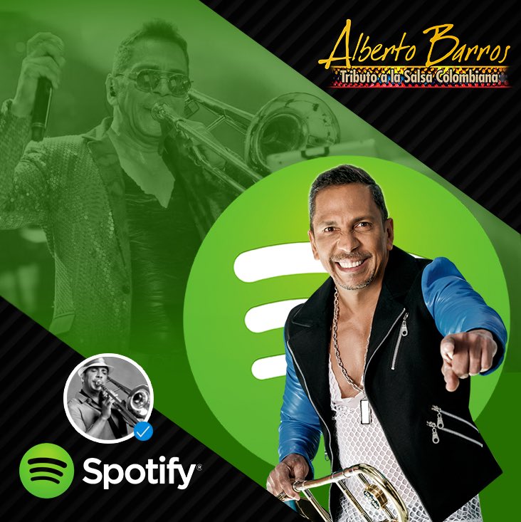 albertobarrosof's tweet photo. Mi gente, escucha todos mis tributo y mi más reciente álbum #Tributo7 disponible en #Spotify 👏🎶 #tributoalasalsacolombiana https://t.co/JNjvuBTa5K