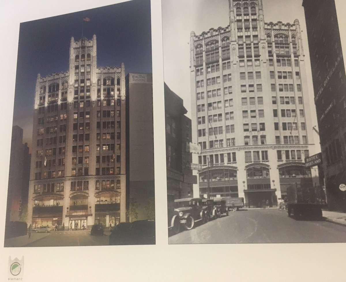 DetroitAguilar's tweet photo. Work in one of downtown #Detroit's longest empty bldgs, vacant since 1979, begins. #MetropolitanBuilding https://t.co/P8YAR2qyWR