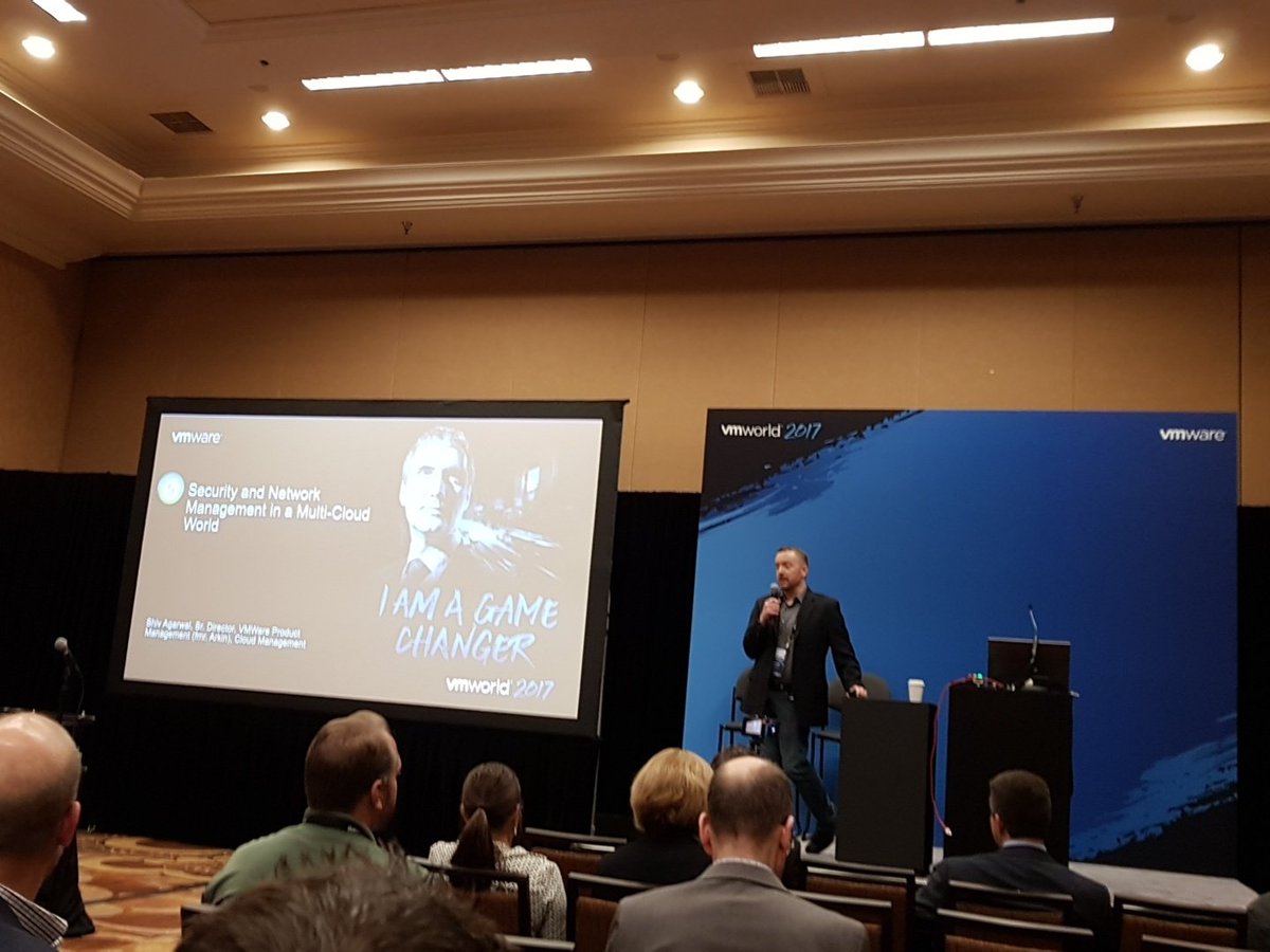 atifqdr's tweet photo. @kwfultz talking about the "Security and Network Management" #MGT3137SU #vRealizeNetworkInsight #VRNI https://t.co/FAfmpYBxTu
