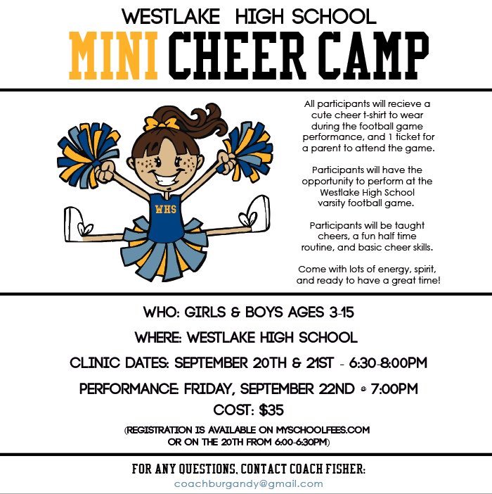 Mini Cheer Clinic T Shirts