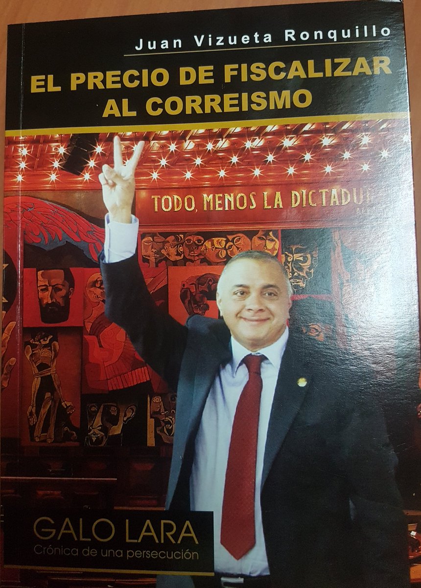 juanvizuetaronq's tweet photo. Hoy en entrevista #RadioTropicana96.5 hablando sobre mi nuevo libro "El precio de fiscalizar el correismo"G Lara, crónica de una persecución https://t.co/HrH2k2oabE