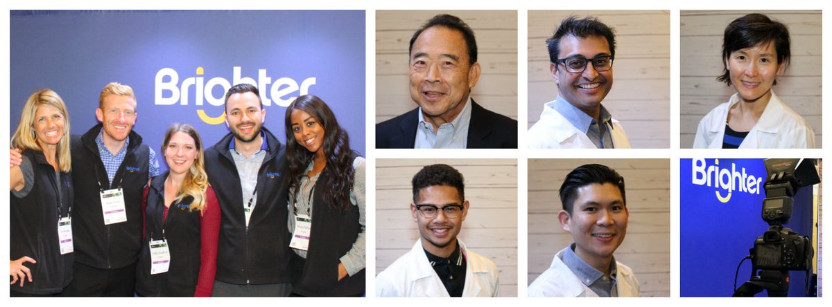 brightercom's tweet image. 240 pix taken at #cdasf last week to help members find a friendly dentist on provider directories. #firstimpressions #transformation