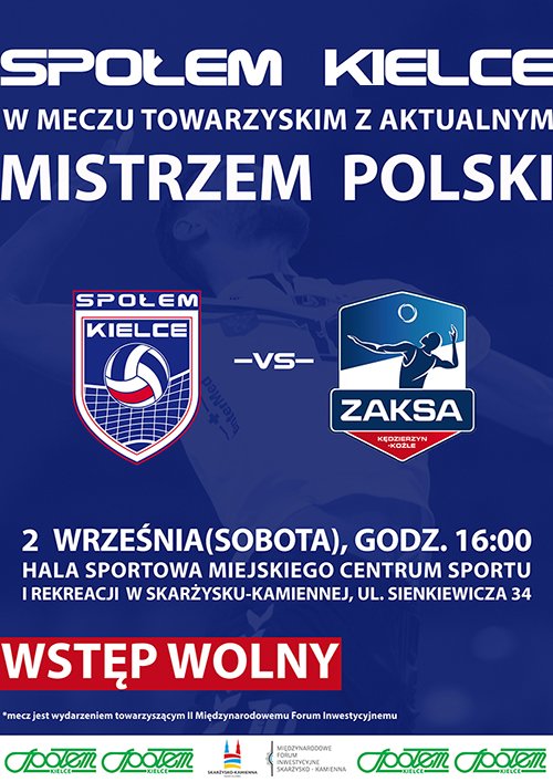 siatkakielce's tweet photo. 📆2 września 🕓16:00 - pierwszy sparing, pod wodzą @wojtek_serafin. 💪Zagramy z @ZAKSA_official w Skarżysku-Kamiennej. Zapraszamy! ✊✊ https://t.co/US0giPHbm3