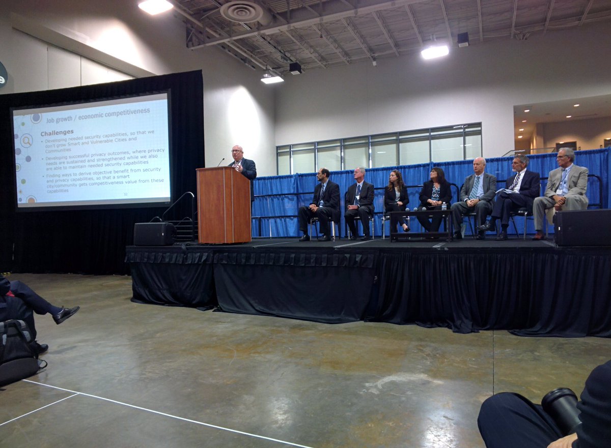 MarcusAlzona's tweet photo. Security+Privacy for #SmartCities Innovation& Jobs: @dhsscitech #CyberSecurity Division Scott @Tousleys via #GoogleGlass #HSARPA #GCTC #IoT https://t.co/f7IZo49Fhn