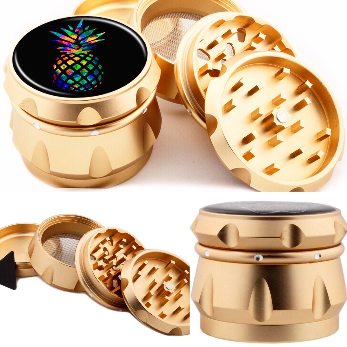 HealthVapor's tweet photo. Premium Pineapple Gold Grinder!
πππππ
#herbgrinder #grinders #stoner #stonergirl #stoners #4partgrinder #swagstr #swagstrgrinders https://t.co/pDrOeWYBji