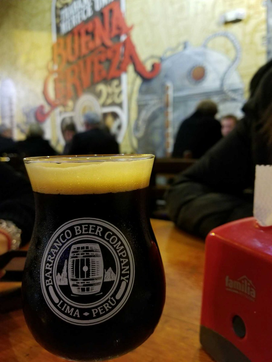 BillHogan1's tweet photo. @BrewStuds @BrewStudNo1 #TopBrewsTues #beer #CraftBeer in #Baranco #Peru #BarancoBeerCompany https://t.co/PgFYN3C0h3