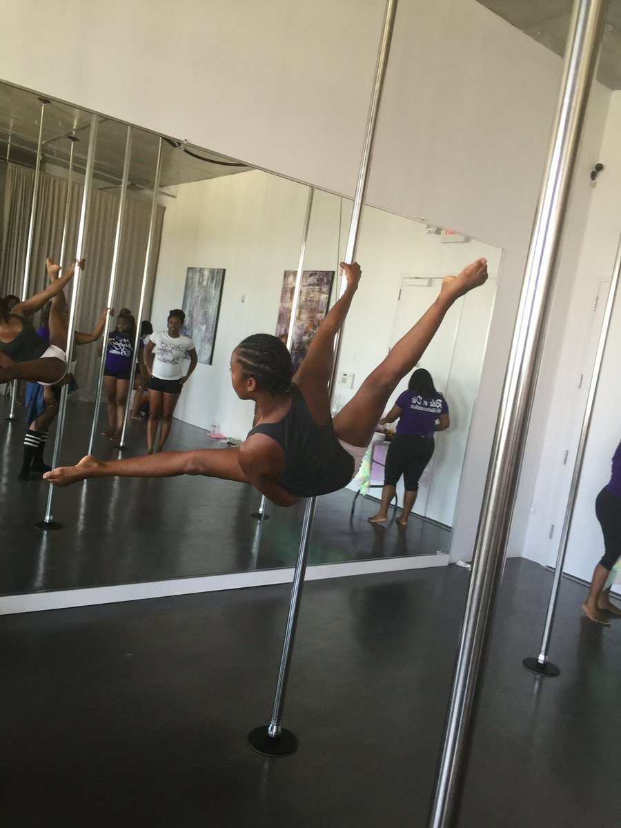 SoBePoleDance's tweet photo. A pole dance a day keeps a doctor away! #sobepoledance #miamipoledance #sobebachelorette https://t.co/XhYr3qBoA9