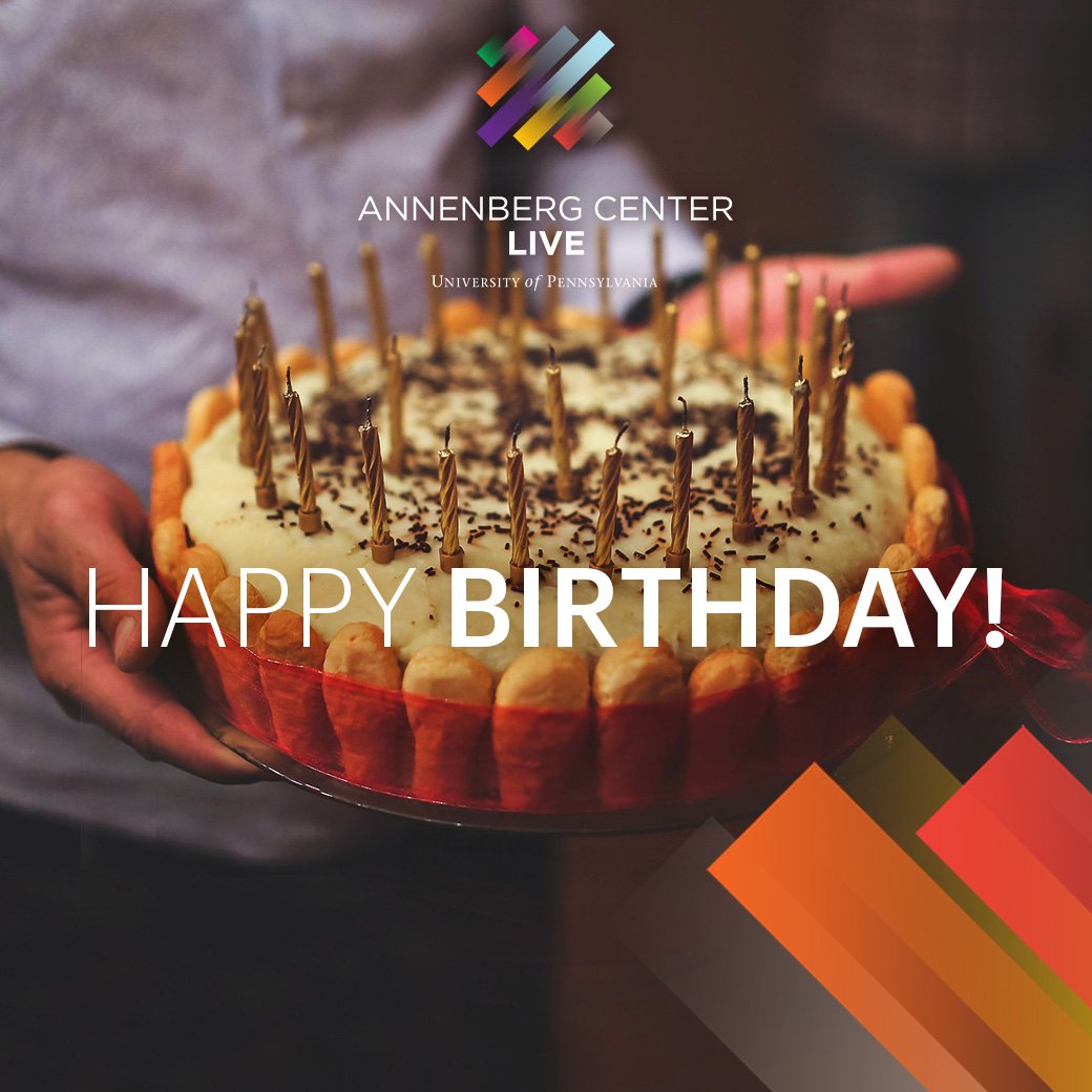 Wishing a very happy birthday to our inaugural artist-in-residence, Mark Morris of 