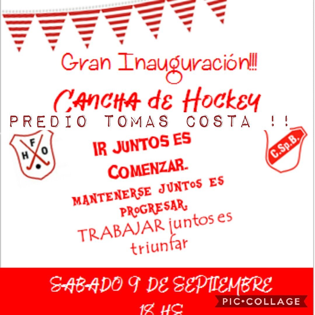 SpBelgrano's tweet photo. 🚩🚩GRAN INAUGURACIÓN 🚩🚩
Los esperamos a todos!!! Sábado 9 de Septiembre a las 18 hs!! 🙌👏🙌👏 https://t.co/oFgr6KshcC