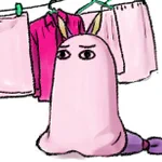 洗濯あるあるw色ものと一緒に洗濯してしまった白物!
