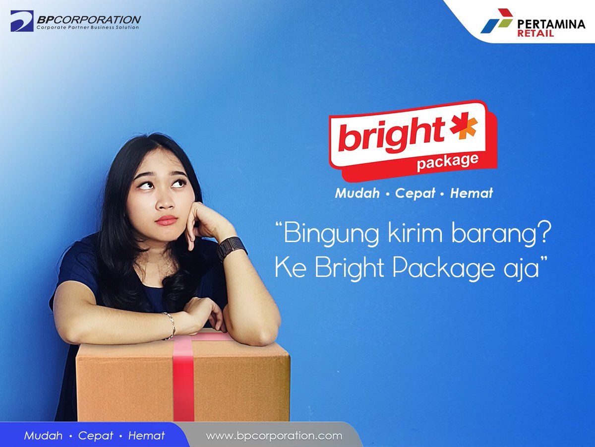 brightpackage's tweet photo. Sekarang ga perlu bingung lagi nih kalau kalian mau kirim paket apapun. Kecil atau besar paketnya, kirimnya pakai Bright Package aja. 👌🏻 https://t.co/jTCFqwGgZD