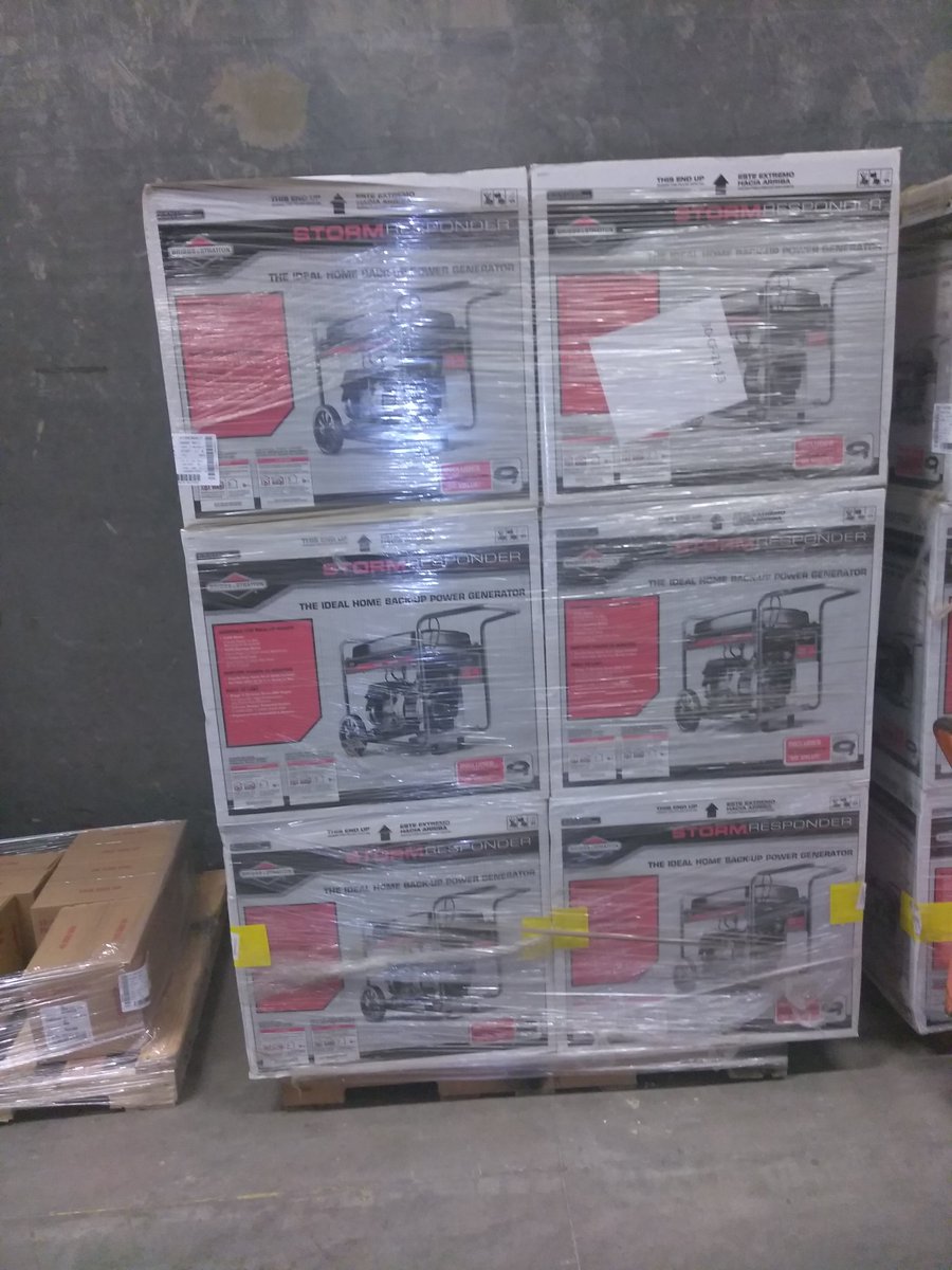 DHabbinga's tweet photo. Home Depot Coriscana has 35 5500 generators in stock https://t.co/xJGtZhGz9J