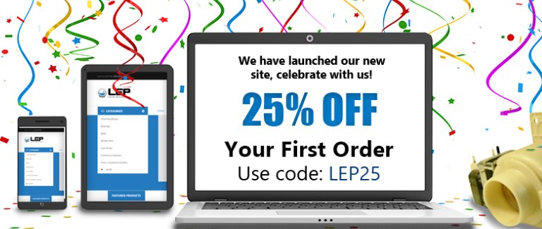 leslaundry's tweet photo. Get 25% OFF your first Laundry Parts order! Only from us! #forsale #discount #laundry #laundromat https://t.co/Ch8TXjqEM1 https://t.co/6c4QpjN6WD