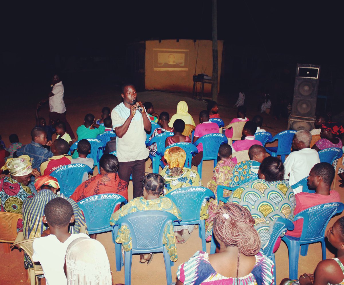 GoGirlGhana's tweet photo. #Community sensitization is important for #socialchange. We talk with the community on topics like #teenpregnancy! #gogirlghana #equality https://t.co/4JG57t6rvI