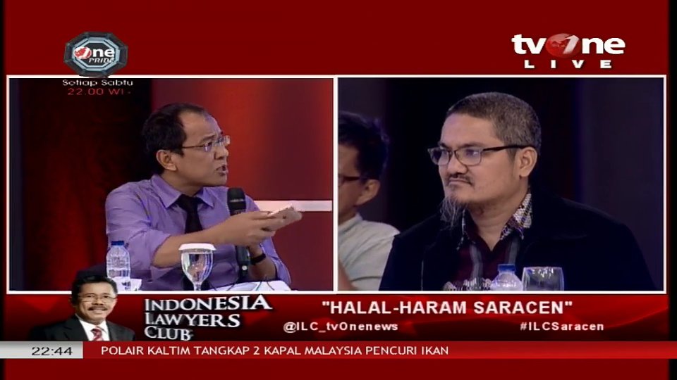 ILCTalkshow's tweet photo. #ILCSaracen | "Pak Polisi tolong usut orang ini (Jonru)" Akbar Faizal https://t.co/9B5j8yPYy0
