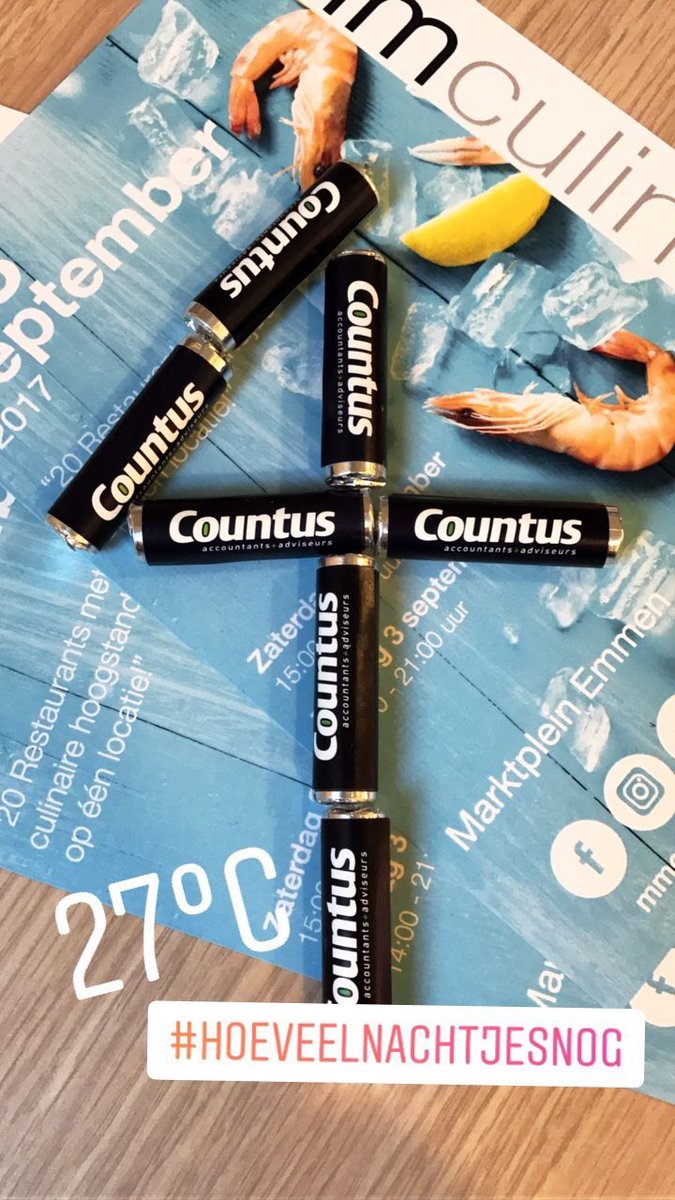 #mmculinair #emmen #culinair #nog4nachtjes