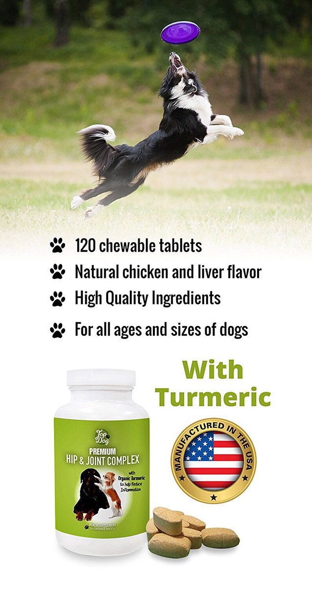 SymVitamin's tweet image. Top Dog Nutraceuticals, Top Dog Hip and Joint, MSM - 120 Chewable Tablets  pickvitamin.com/top-dog-nutrac…