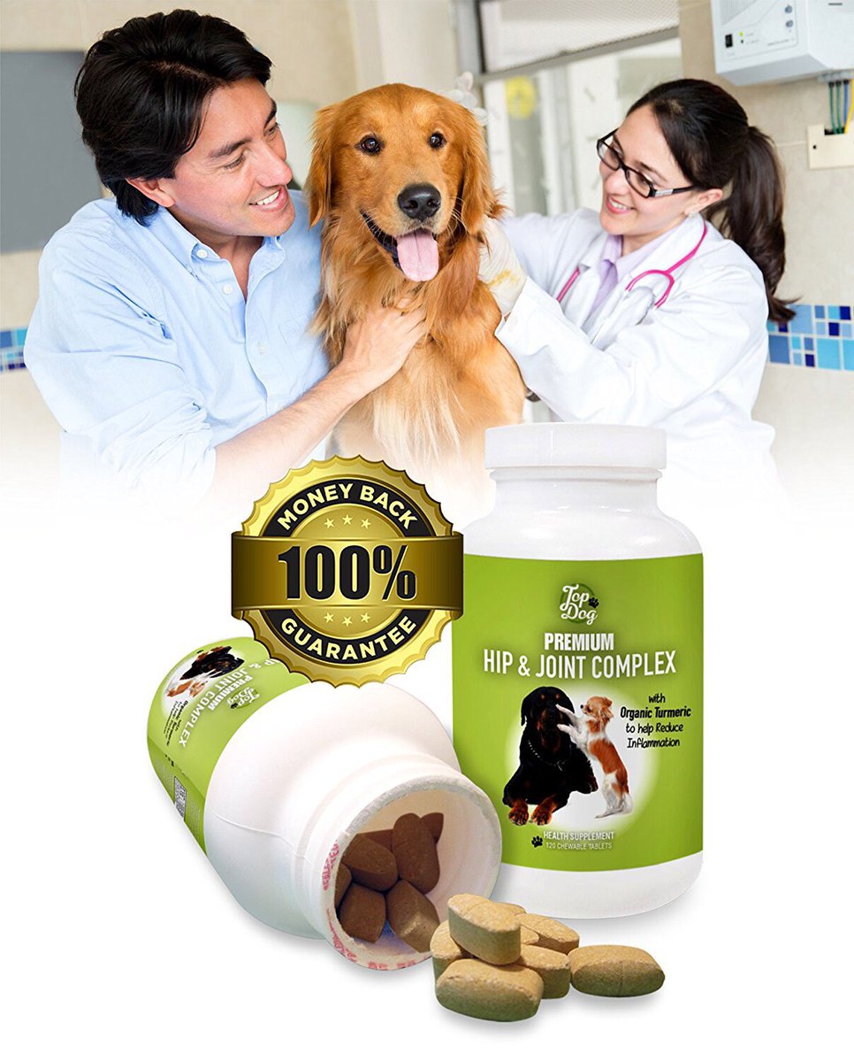 SymVitamin's tweet image. Top Dog Nutraceuticals, Top Dog Hip and Joint, MSM - 120 Chewable Tablets  pickvitamin.com/top-dog-nutrac…