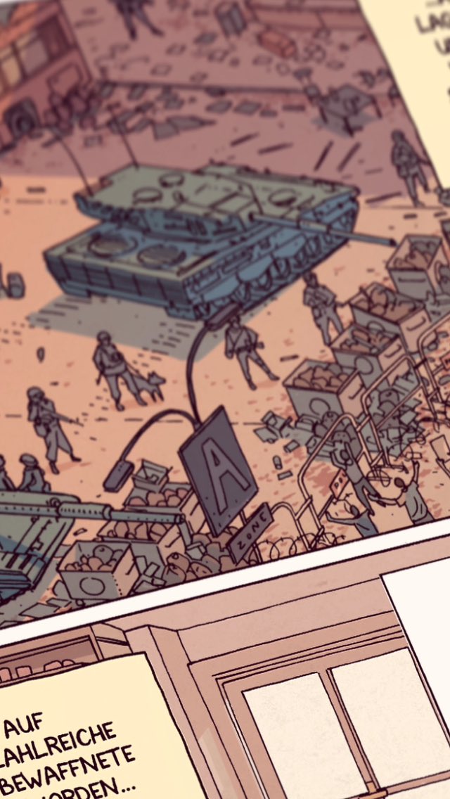 JaredMuralt's tweet photo. As chaos unfolds. Coloring my upcoming #thefallcomic 
First book of the postapocalyptic comic series.
#apocalipse #comic https://t.co/IYpblb9cAB