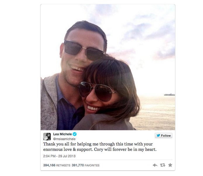 _tinyypjm's tweet photo. @LeaMichele 13 - your homage to Cory https://t.co/zoxNaUDcOk