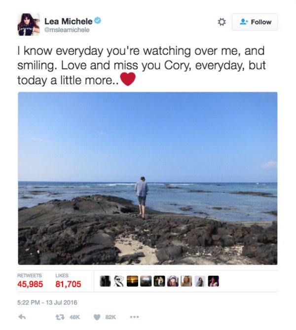 _tinyypjm's tweet photo. @LeaMichele 13 - your homage to Cory https://t.co/zoxNaUDcOk