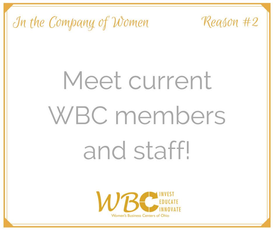 WBCOhio's tweet photo. Why attend In the Company of Women? Meet the current WBC members and staff! #wbccompanyofwomen https://t.co/5Beew08m4I https://t.co/qtjWB7xhvz