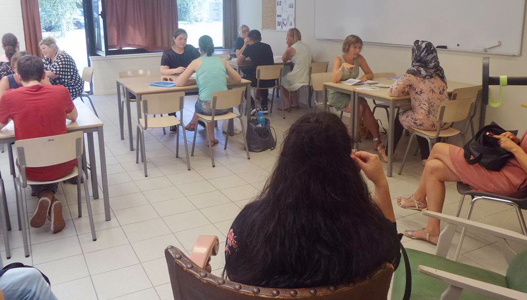 CVOVOLT's tweet photo. We draaien op volle toeren, bedankt voor jullie aanwezigheid. 
Je bent welkom tot 20u voor meer info! #cvovolt #tkovolt #tweedekansonderwijs https://t.co/Hvf97jV3wR