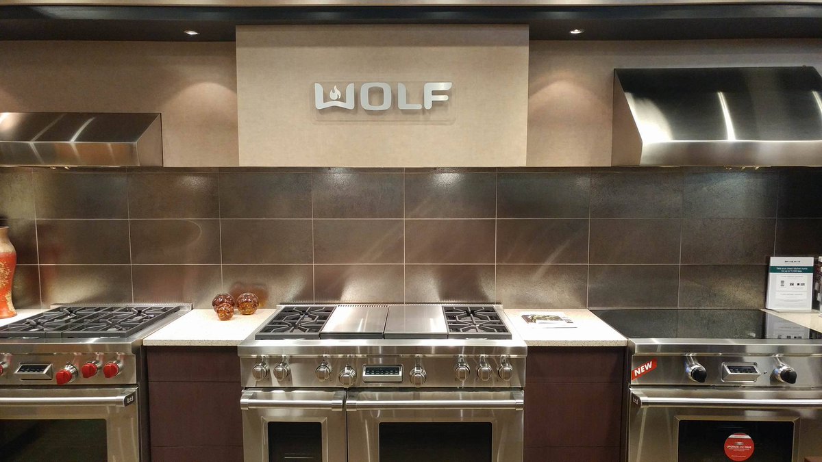 midlandappl's tweet photo. Wolf, Wolf, and even more Wolf!

Come visit one of our designer showrooms and find the @subzerowolf appliances made for your kitchen! https://t.co/gRaQDrY89X