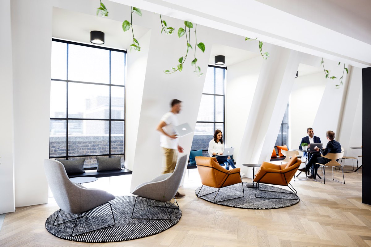 Design_for_Me's tweet photo. We love the look of the new Slack office in London designed by @ODOS_architects Check out pictures and see more:  https://t.co/9D6lYEviaI https://t.co/QxPxsTsQj2