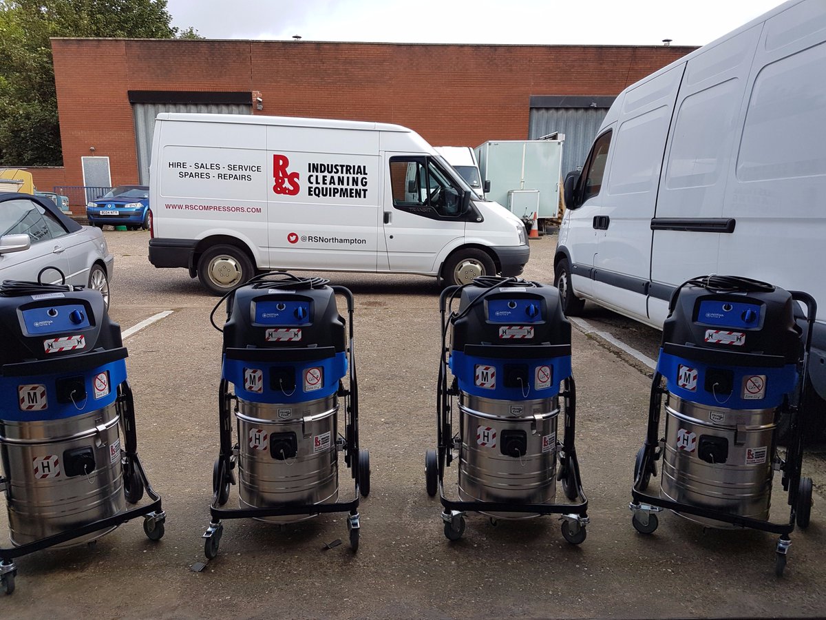 RSNorthampton's tweet photo. First four of ten Type 22 Vacs ready to be delivered. Watch this space for the next generation high level ATEX cleaning sytem #ATEX https://t.co/159RsWkZNW