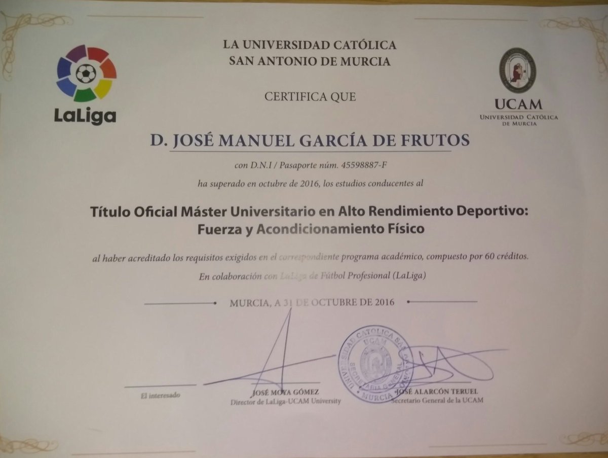 Por si te has despistado este verano y no has hecho la preinscripción, date prisa que quedan las últimas plazas en Máster <a href="/UCAM_MU_ARD/">Máster Alto Rend Dep</a> <a href="/UCAM/">UCAM Universidad</a>