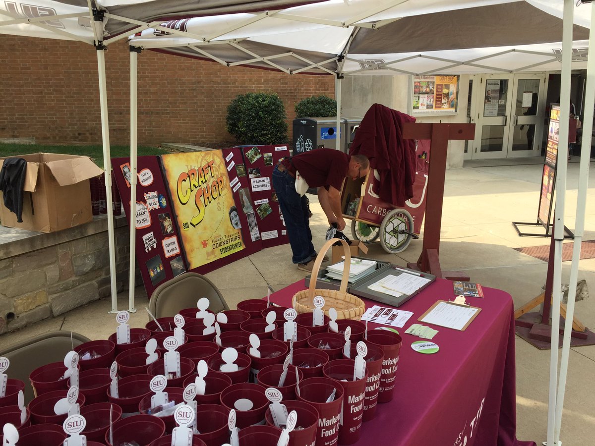 SIUStudentCen's tweet photo. Free bike repair and registration today from 11a-1p!! North entrance! https://t.co/we5BG18MvE