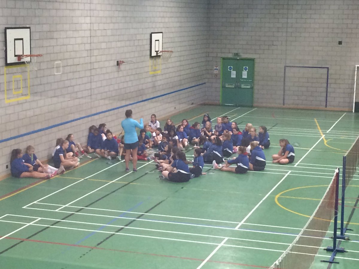 stgeorges_sport's tweet photo. Looks like our P6-L4 girls have been inspired by @KirstyGilmourr from @2017BWC with record numbers at first 🏸 club of the session! #teamstgs https://t.co/7f3WB87w1C
