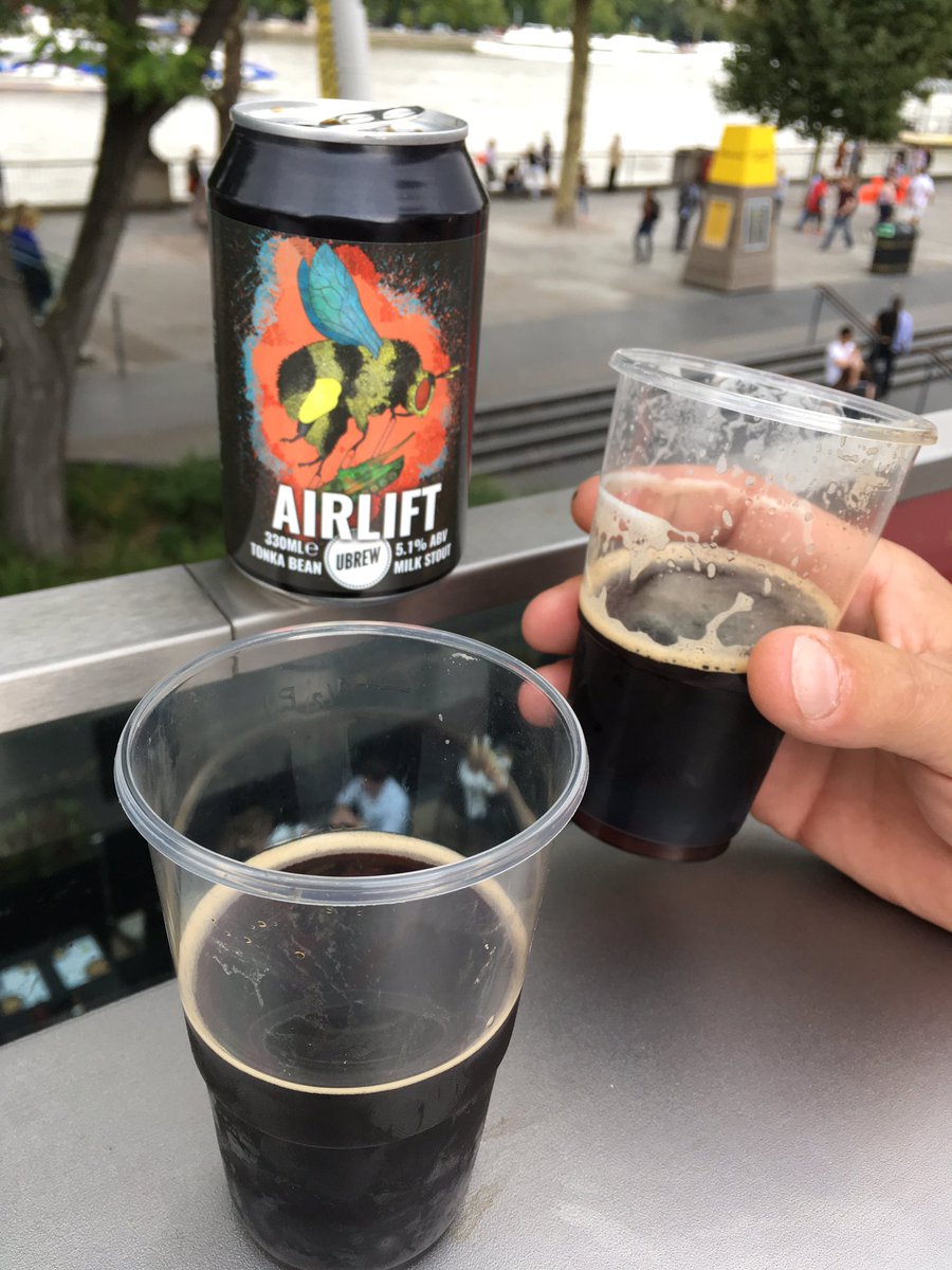 beervikingcrew's tweet photo. This brew by young Giovina is lovely like a mountain meadow full of freshness and Tonka beans. 10/10 Best from @ubrewcc yet! #rip https://t.co/Ck7rC8zJDo