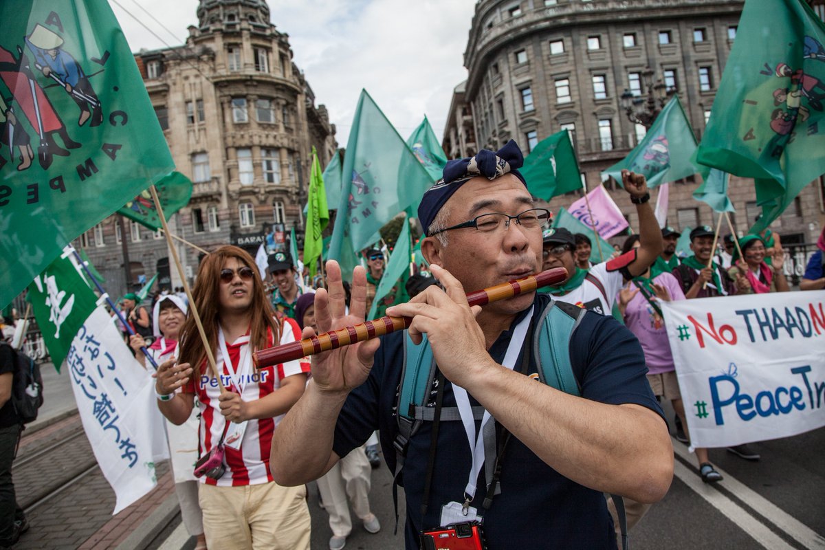 via_campesinaSP's tweet photo. Hace un mes estábamos marchando por Bilbao exigiendo Soberanía Alimentaria y Justicia Social #7ConfLVC https://t.co/CmqyC1c0BB https://t.co/HStLEAwDdX