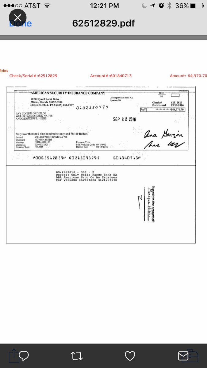 AngelsLouisiana's tweet photo. @CasualSec @_Youhad1job @WellsFargo I file a lawsuit against them 8/11/17 so they foreclosed n set my house for sheriff sale 10/11/17 #PredatoryLending #FelonyForgery https://t.co/stfTrmK8Ze
