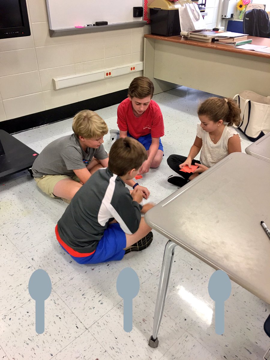 piggkl's tweet photo. Spoons!!! Lit. Term Review. Glad they're spoons and not forks😳😂 #pizitzlearns https://t.co/zCVQXbOTHZ